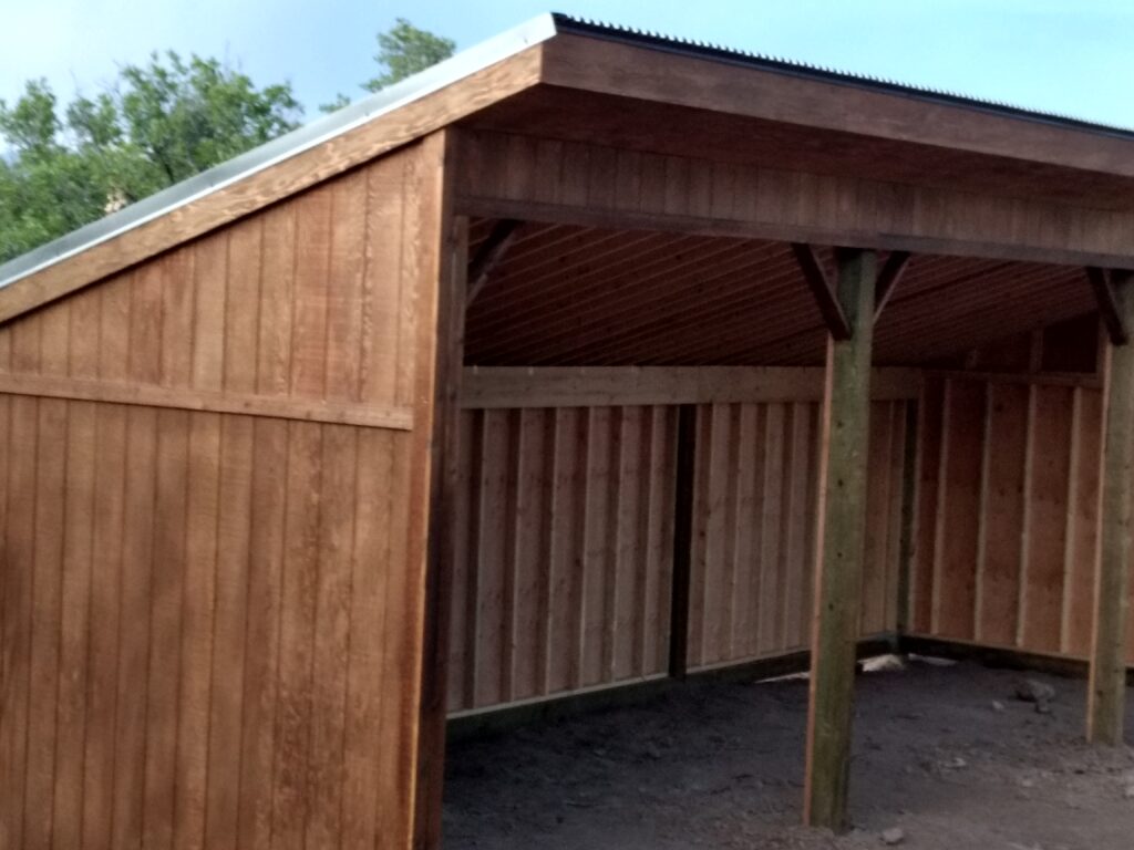 Permanent Horse Shelters - Shed City USA - Shed City USA