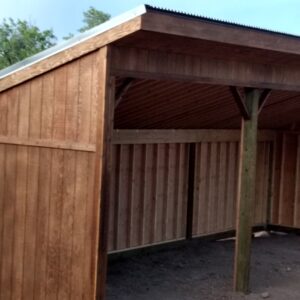 Permanent Horse Shelters with Tack Room's feature image