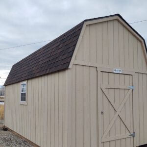 10′ x 20′  Loft Style wood shed in Craig's feature image