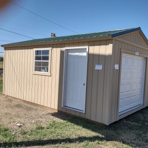 12′ x 20′ Portable Wood Garage in Craig.'s feature image