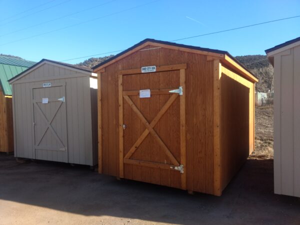 Ranch Style wood shed with T-111