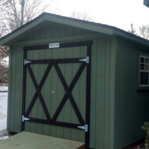 Ranch Style, painted with double doors