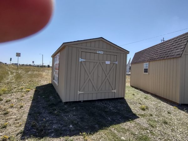 10 X 20 Ranch Style wood shed