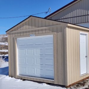 12′ x 20′ Portable Wood Garage. In Steamboat Springs.'s feature image