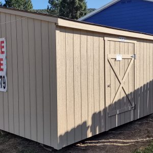 8′ x 14′ Lean To Style shed. In Glenwood Springs.'s feature image