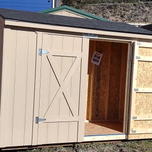 4′ x 10′ Lean To Style shed. In Glenwood Springs.'s feature image